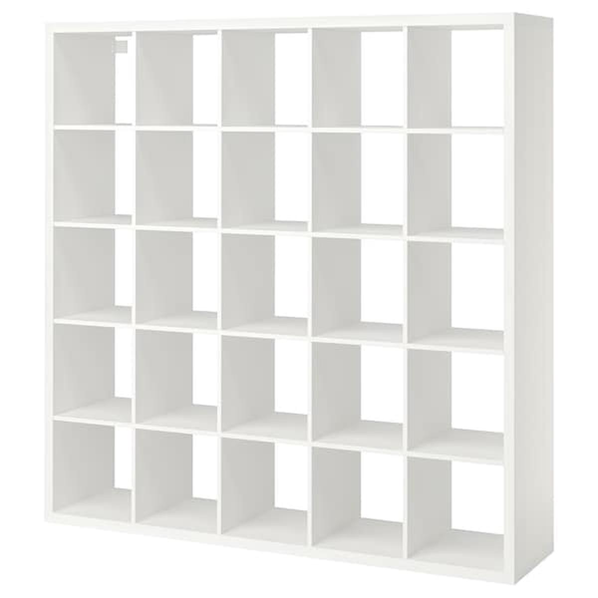 KALLAX shelving unit, white, 182x182 cm