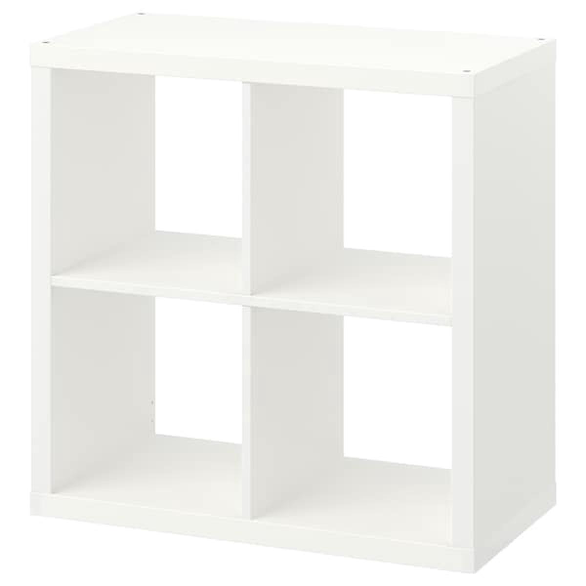 KALLAX shelving unit, white, 77x77 cm