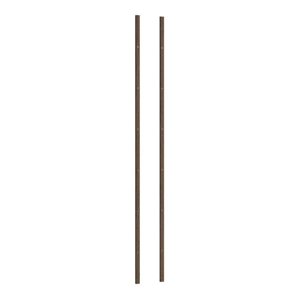 Kari Wall Mount - 2 pcs. | Dark Oiled Oak | 82.7" H