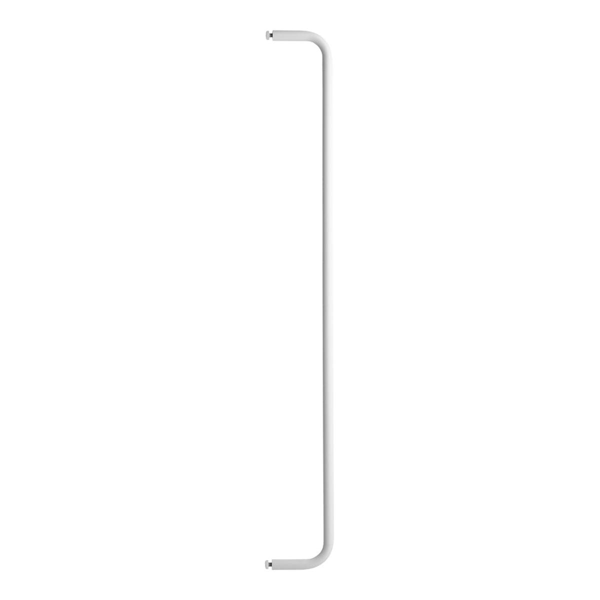 Rails - White Powder-Coated Steel | 28.3" W x .4" D x 3.2" H