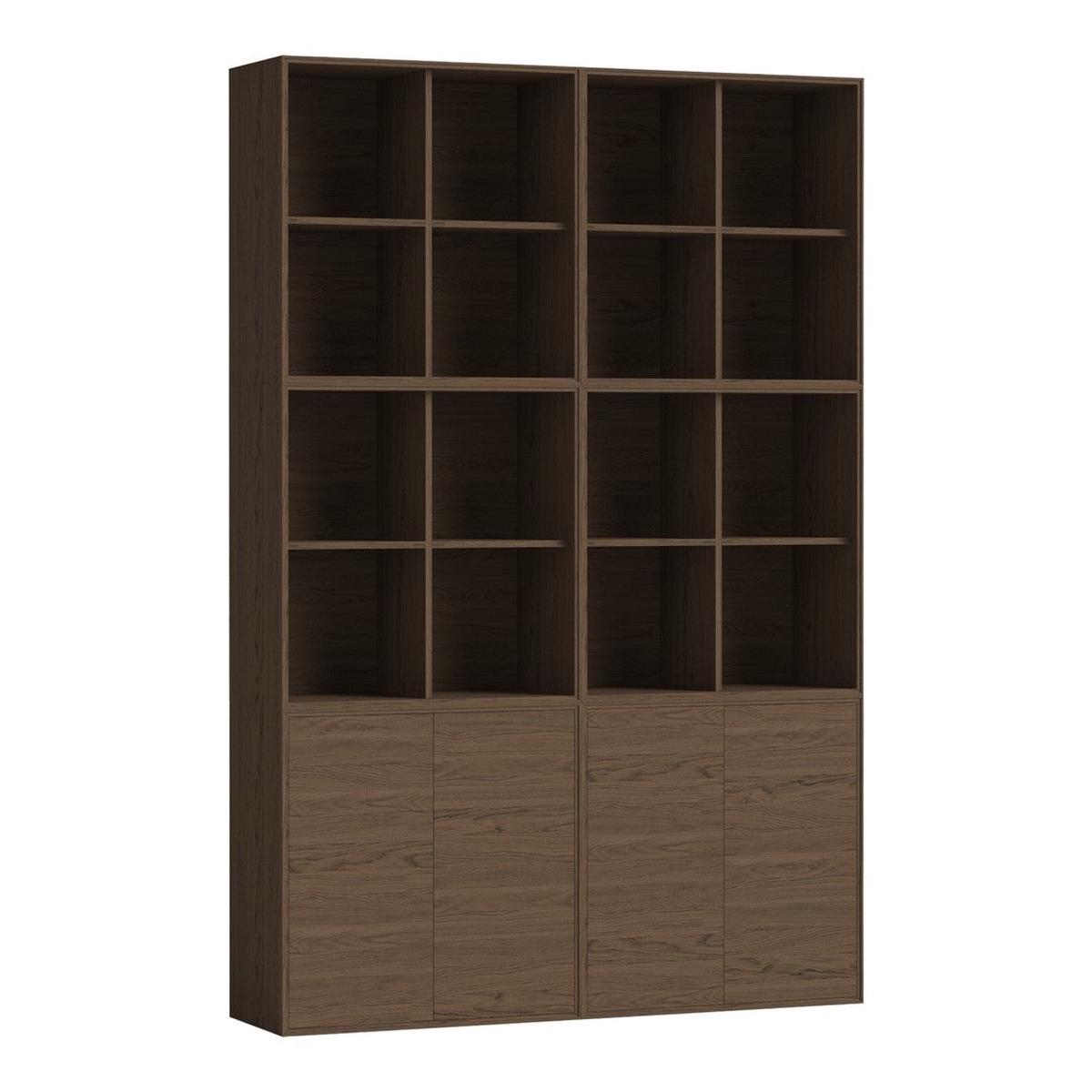 Vega Library Combination 03 - Dark Oiled Oak