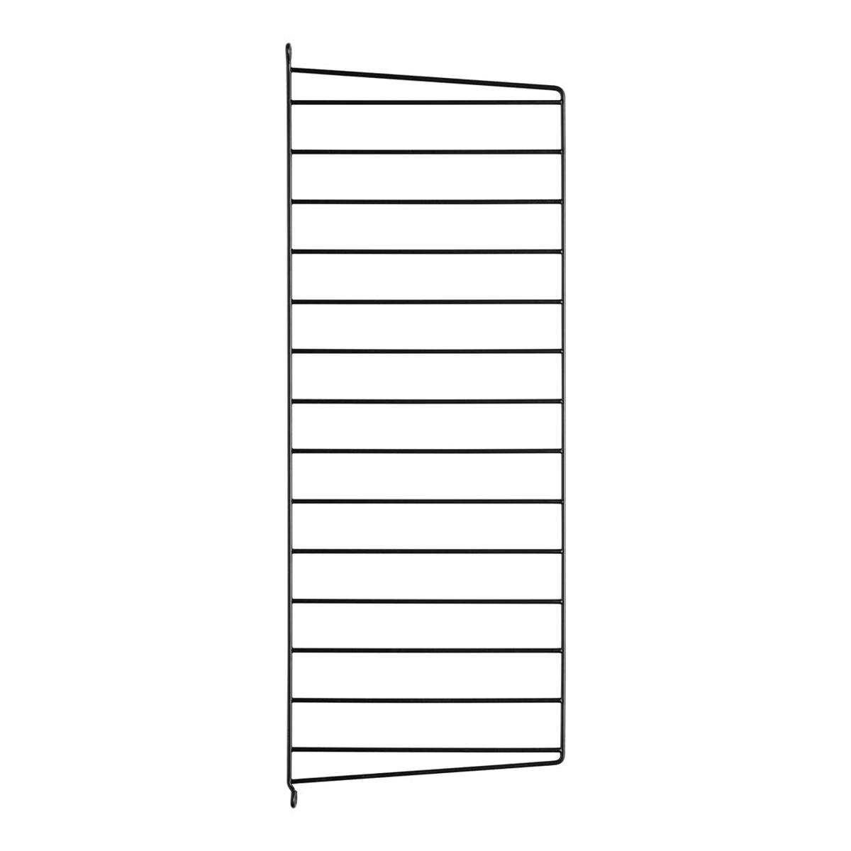 Wall Panels - Black Powder-Coated Steel | 11.8" W x 29.5" H | Pack of 1