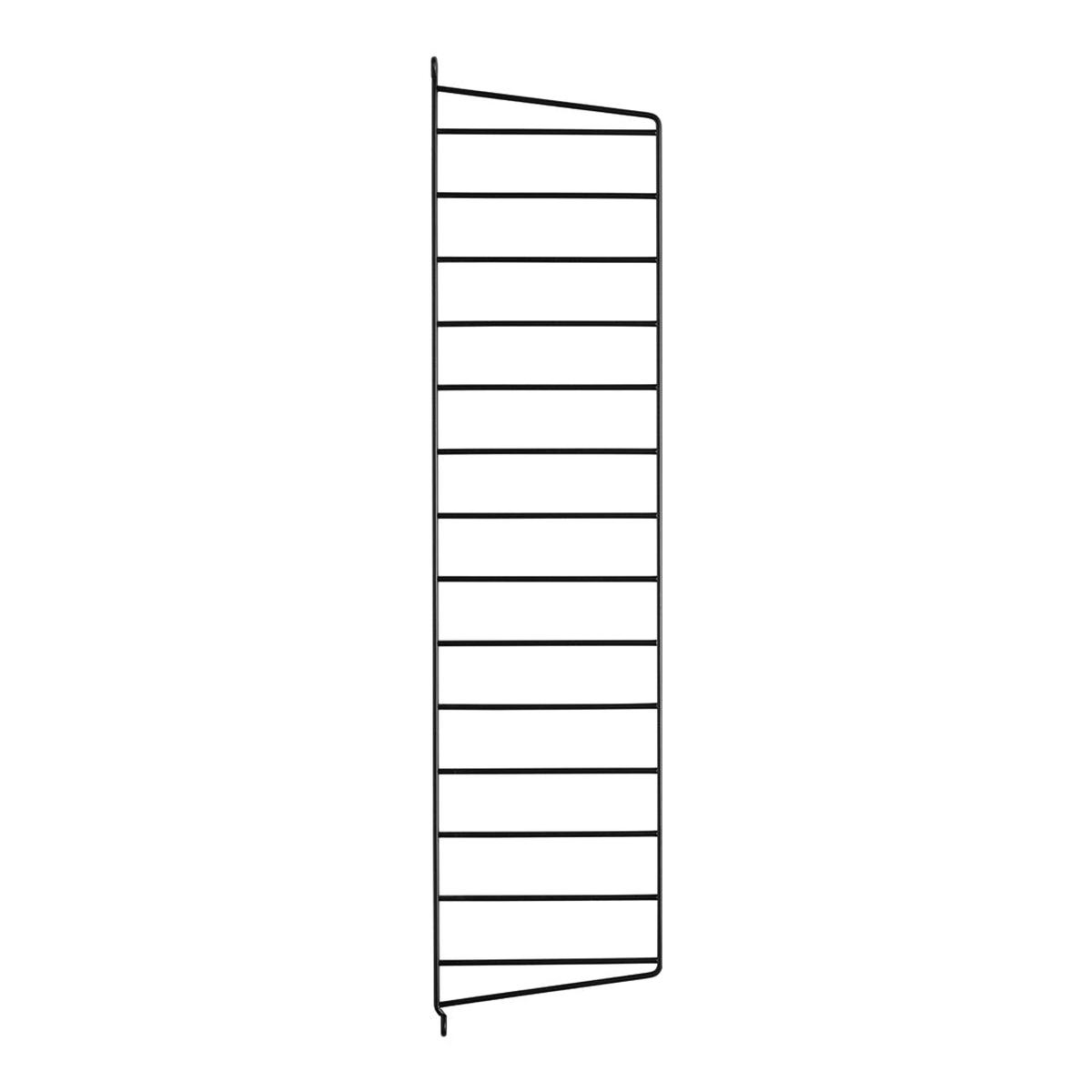Wall Panels - Black Powder-Coated Steel | 7.9" W x 29.5" H | Pack of 1