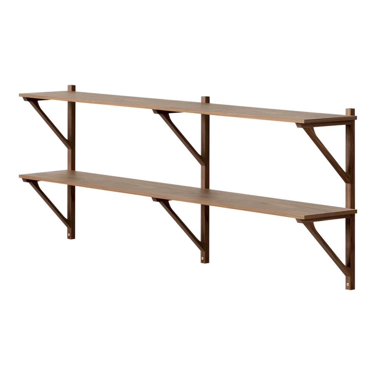 BM29 Shelf - 2-Wide - Walnut - Lacquered