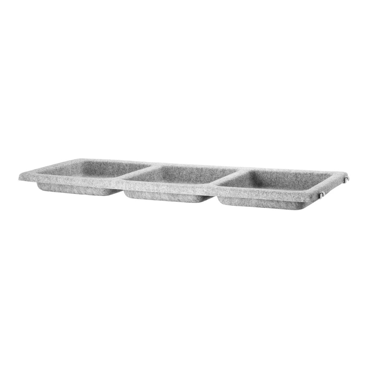 Bowl Shelf Felt - Light Grey