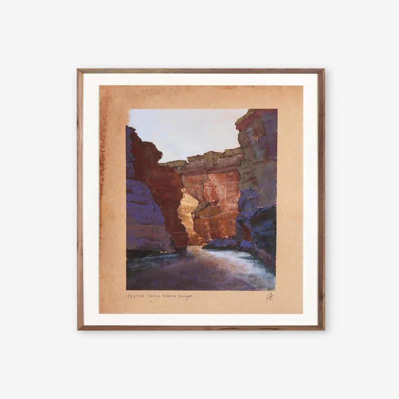 Desert VI by Aileen Fitzgerald 23.5 X 32