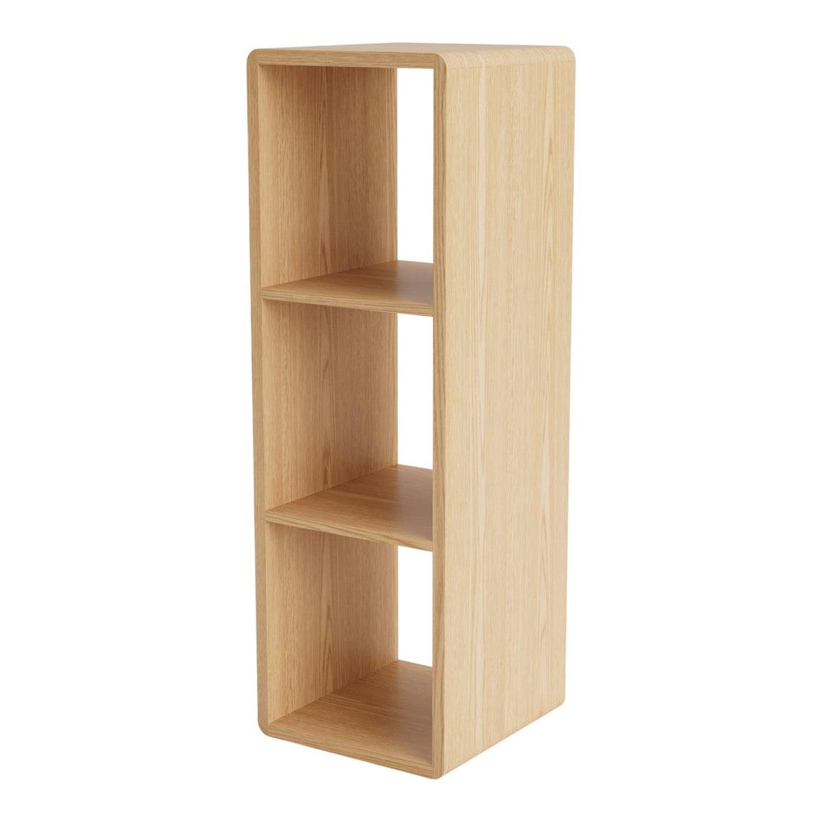 Eik Oak Shelves - Small: 11.8" W x 11.8" D x 35.8" H