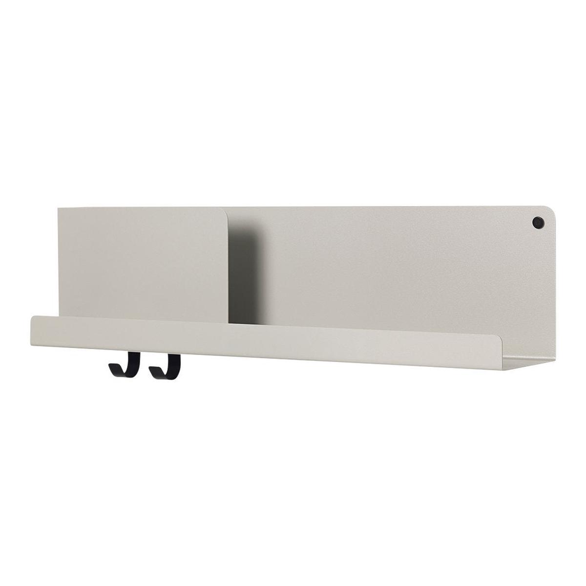 Folded Shelves - Grey | 24.75" W x 6.5" H