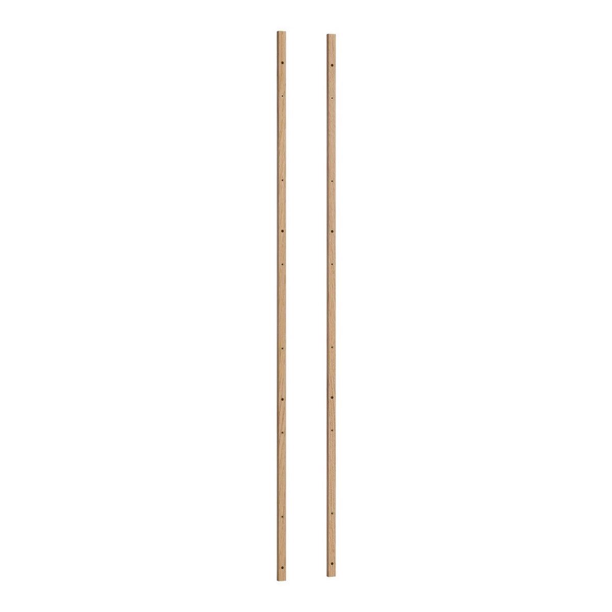 Kari Wall Mount - 2 pcs. | Oiled Oak | 82.7" H