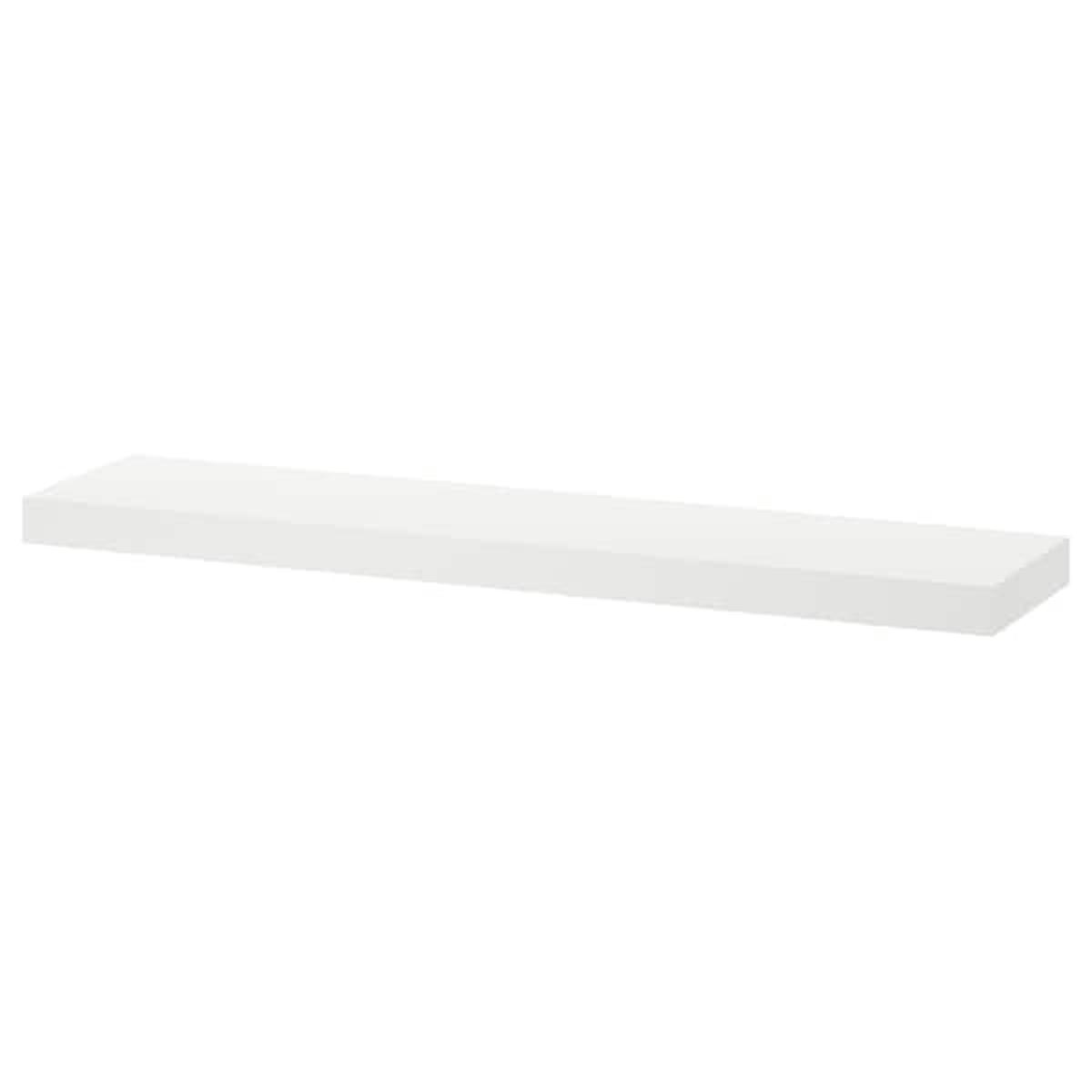 LACK wall shelf, white, 110x26 cm