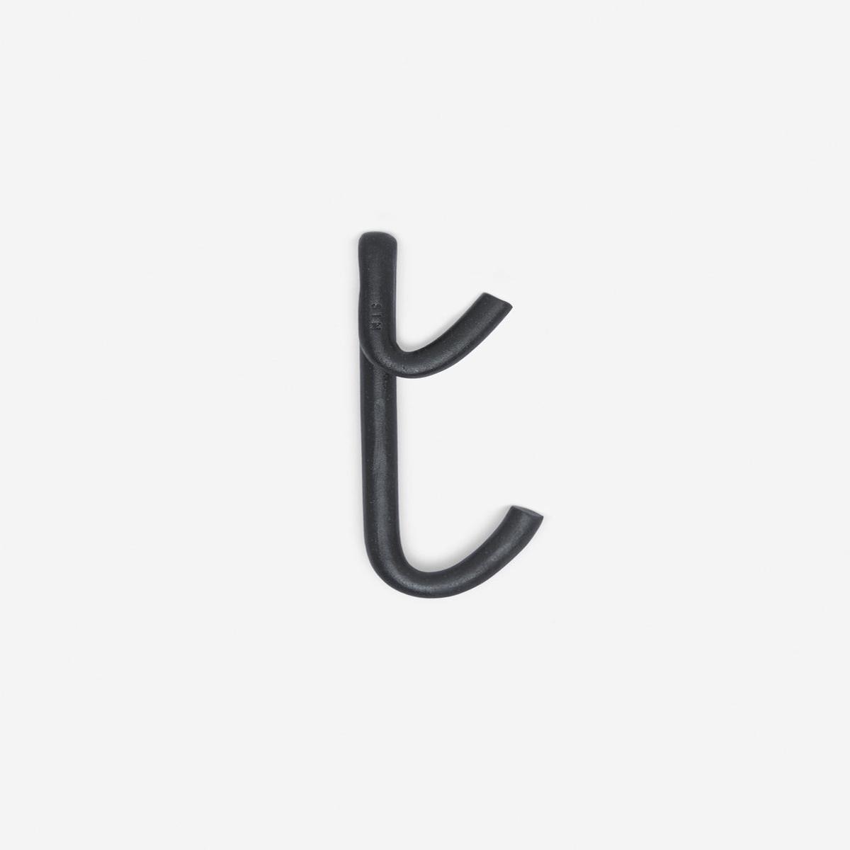 Leggy Long Wall Hook by SIN - Black