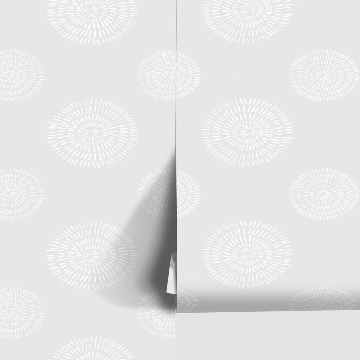 Sandraker Wallpaper by Susan Hable - White