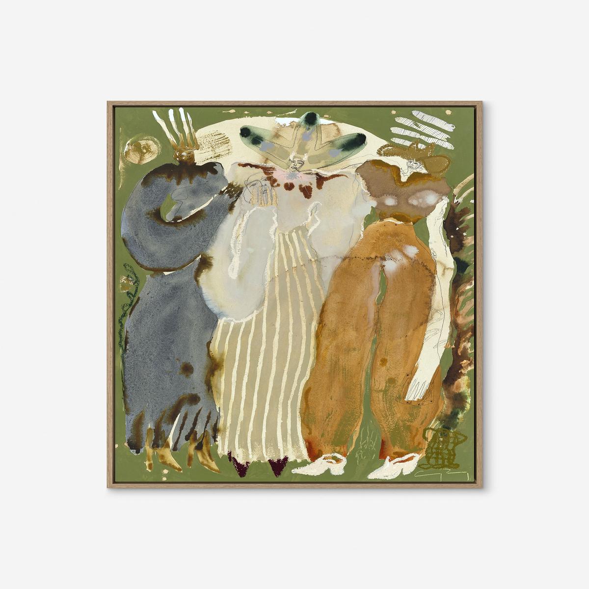 The Beacon Wall Art by Caroline Pinney - 18" x 24" | Oak | Float