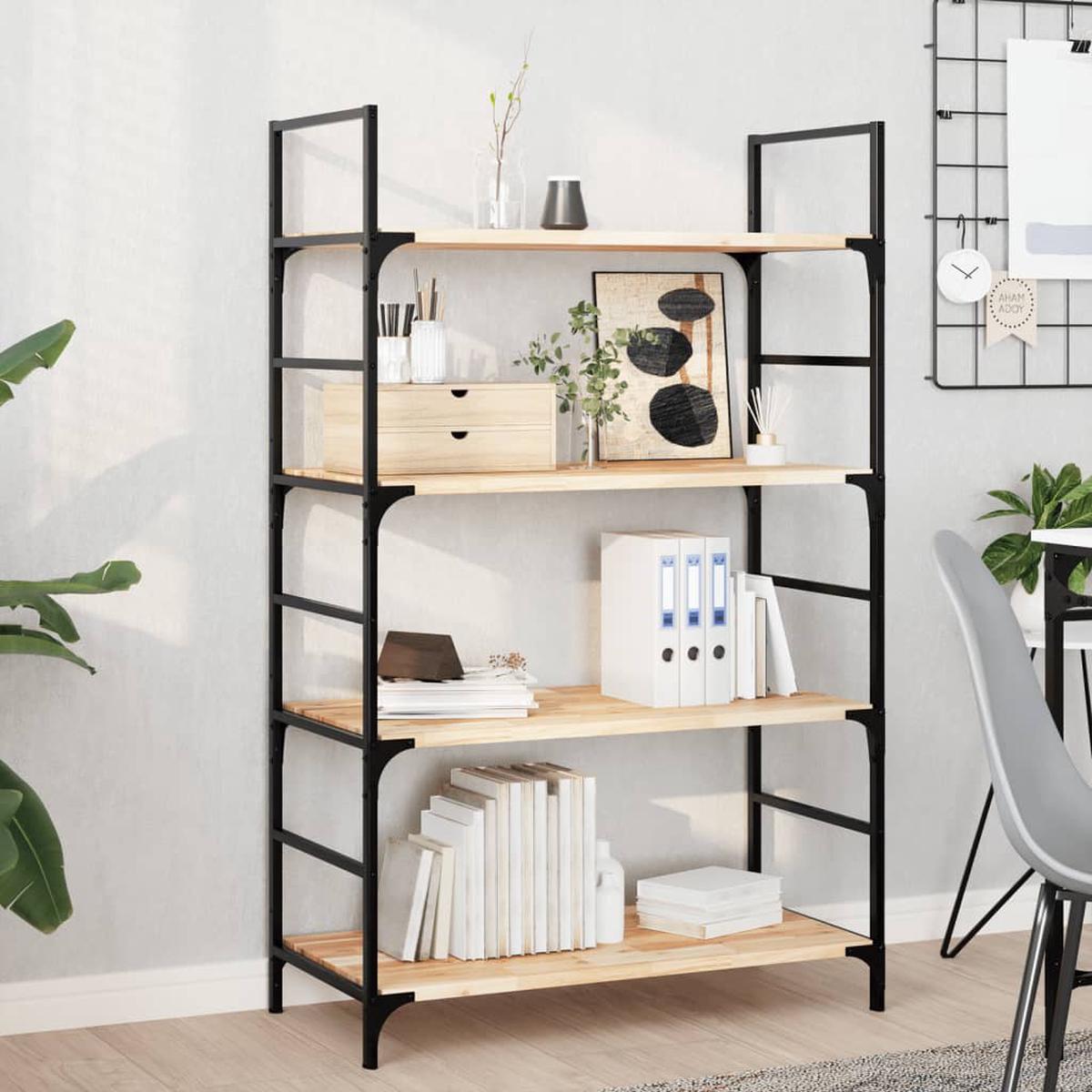 vidaXL Floating Shelves 4 pcs 60x40x2 cm Untreated Solid Wood Acacia