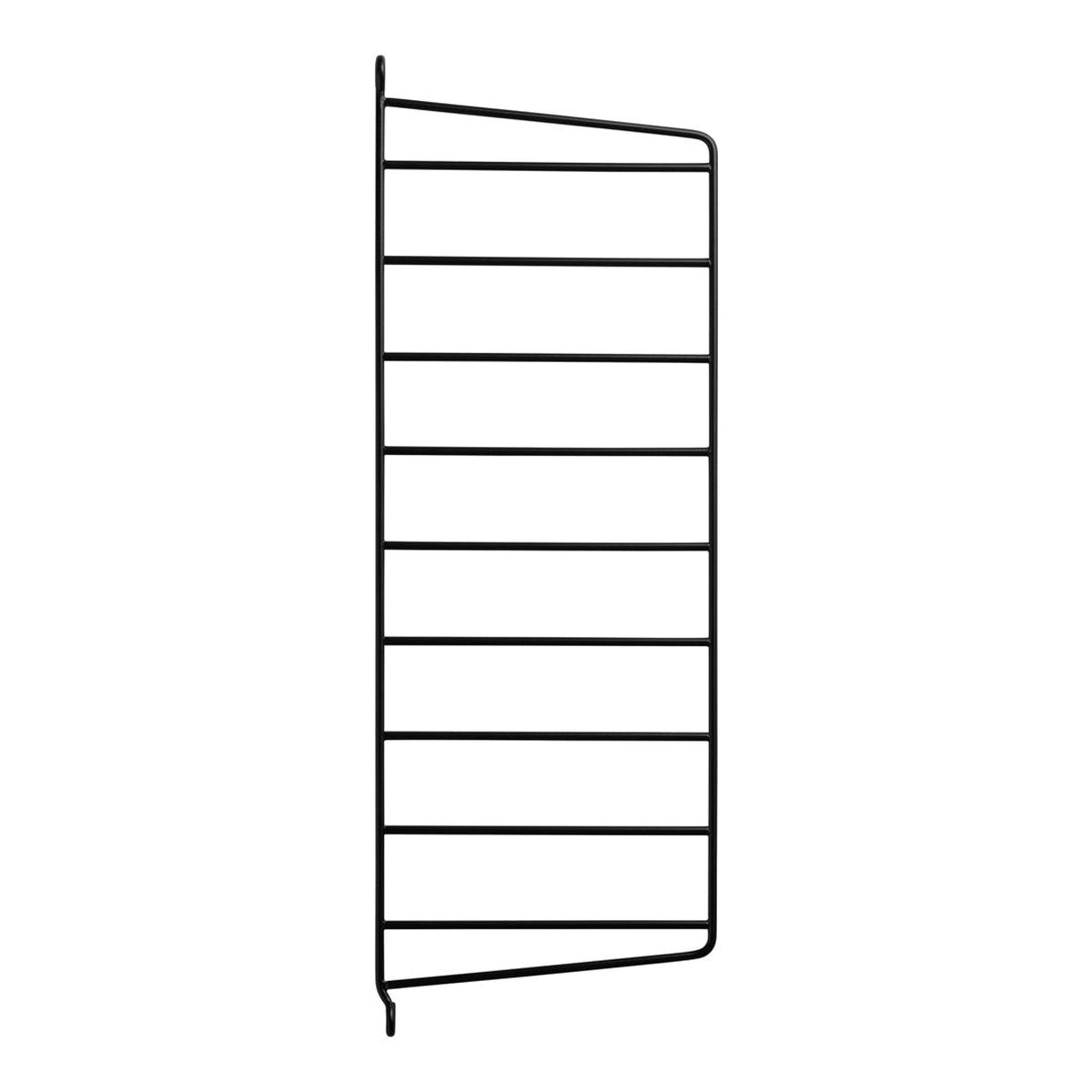 Wall Panels - Black Powder-Coated Steel | 7.9" W x 19.7" H | Pack of 1