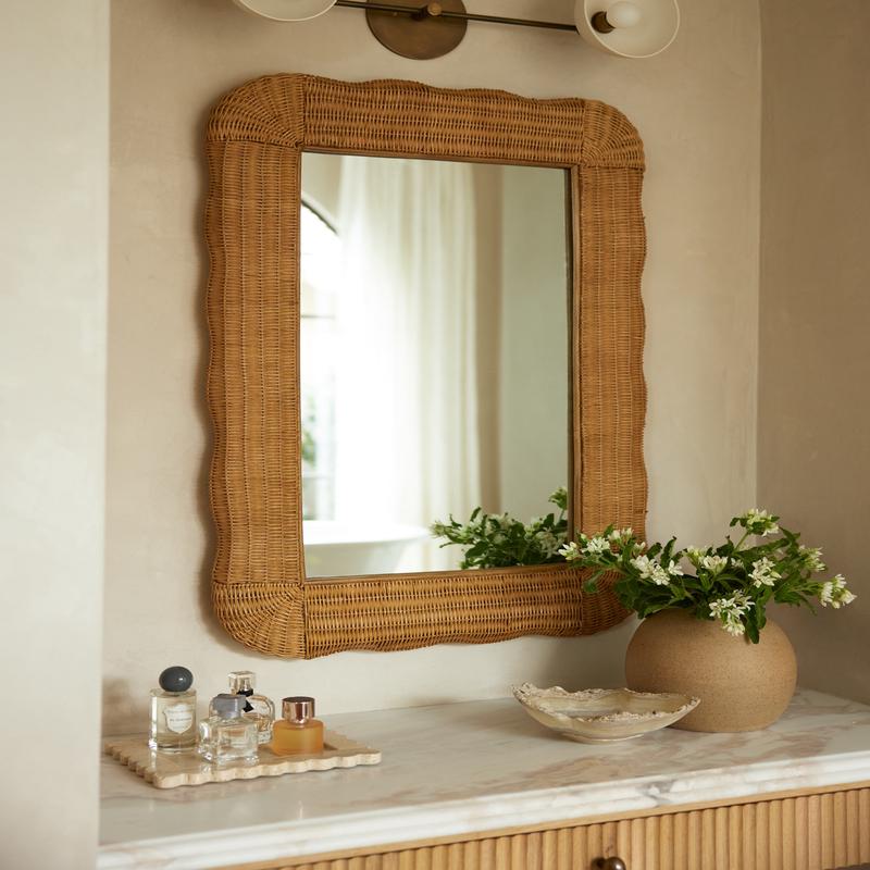 Yarely Mirror Natural