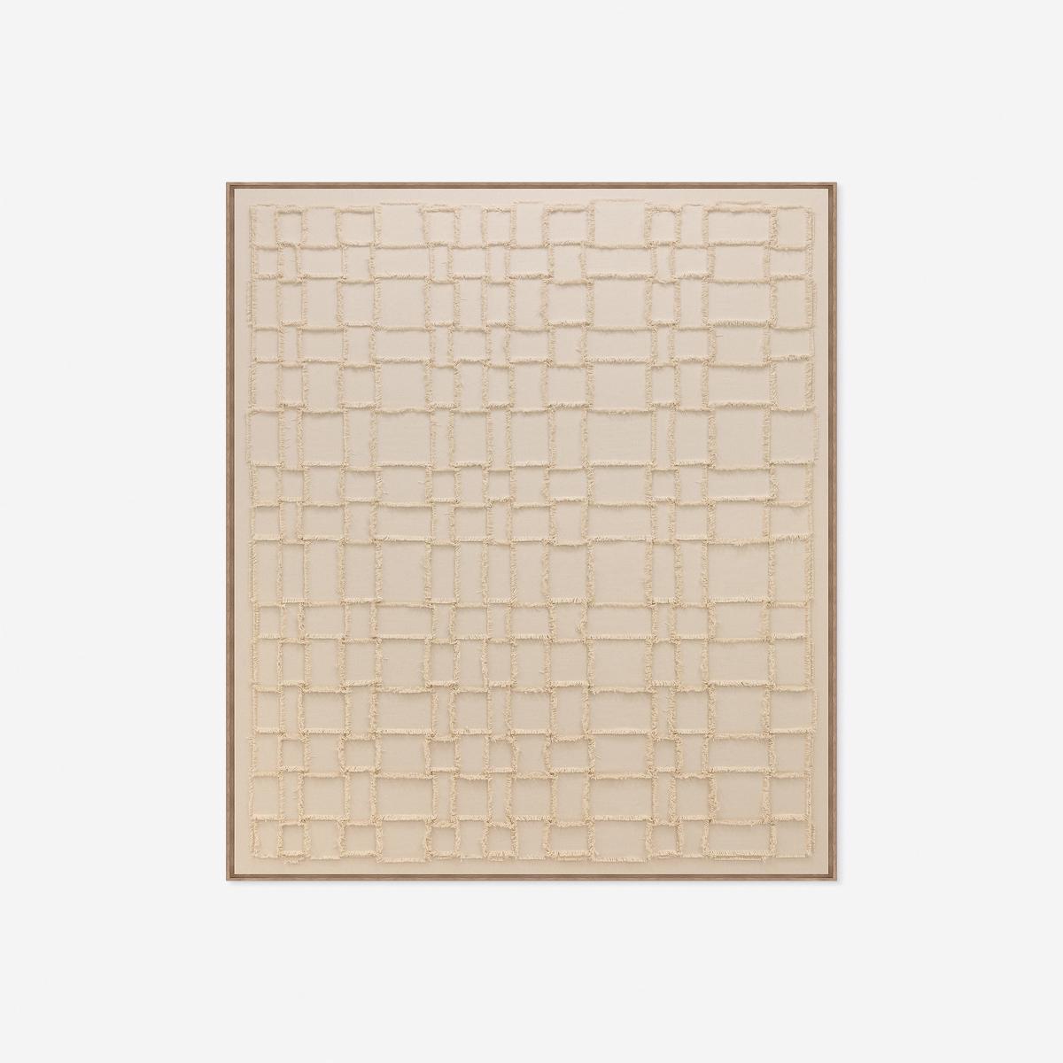 All Torn Up Wall Art by Danielle Davis - Natural | 40" x 60"