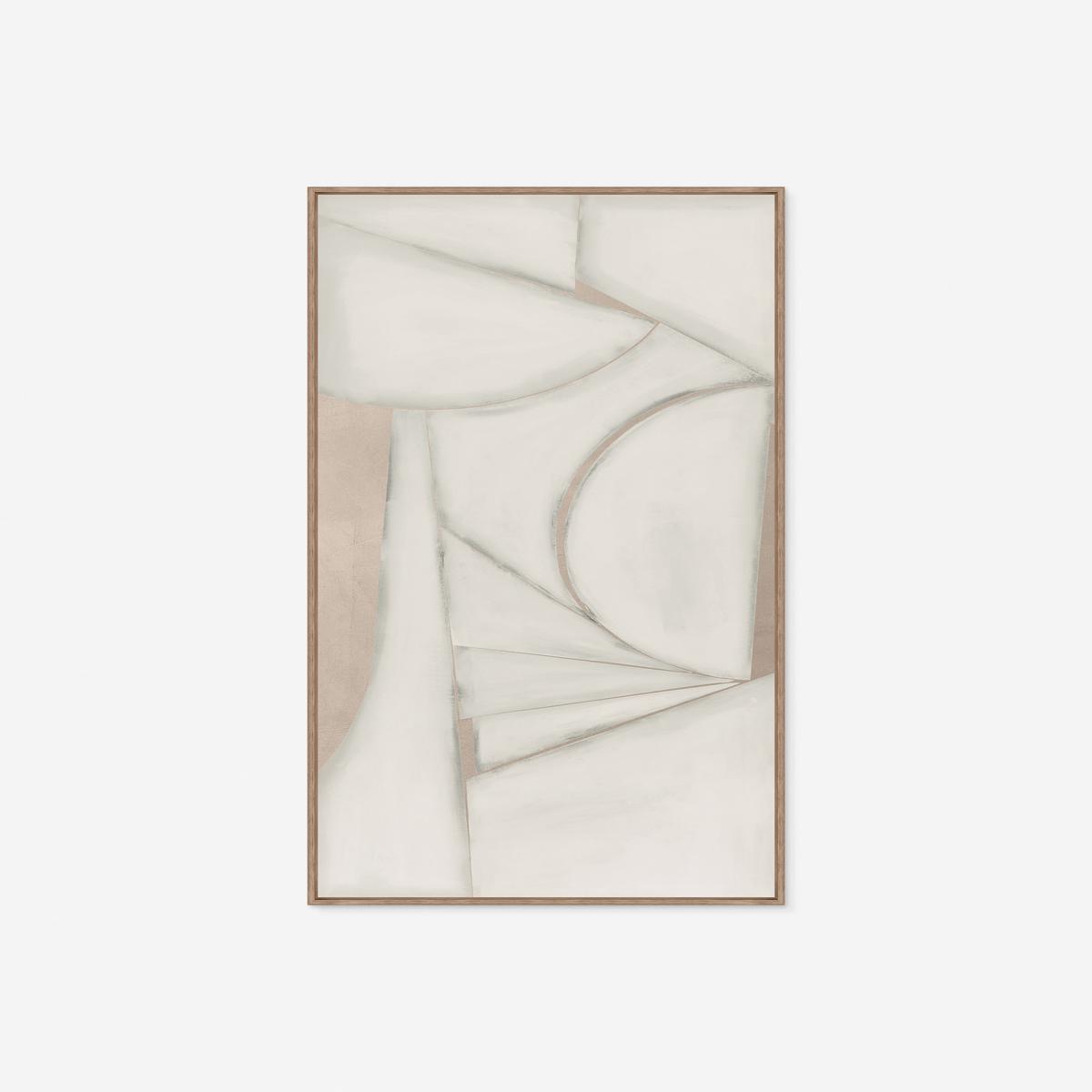 Mesmerism I Print by Bella Lane - White | 20" x 41"