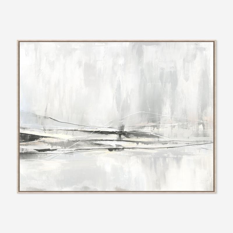 White Expanse Wall Art by Richard Ryder White 49 x 49