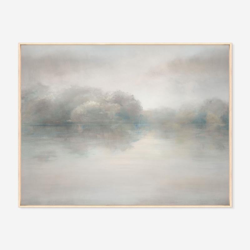 Wish You Were Here Wall Art by DAlessandro Leon Gray 40 x 40