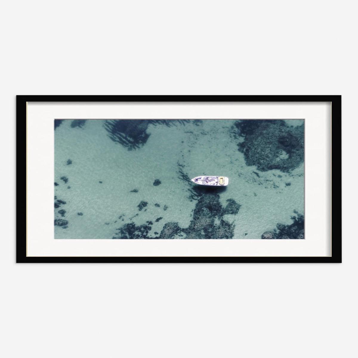 Aerial Ocean Bliss Photography Print by Ingrid Beddoes