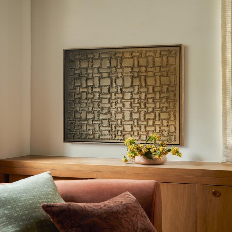 All Torn Up Square Wall Art by Danielle Davis Brown 30 x 30