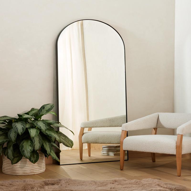 Alvarado Full Length Mirror Black