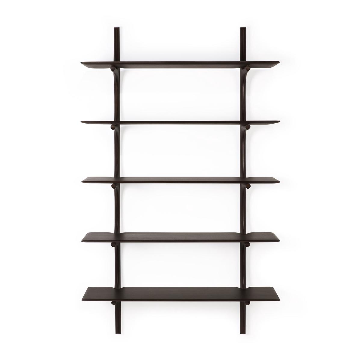 PI Wall Shelf - Mahogany Dark Brown