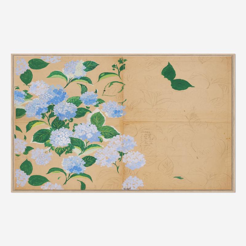 Viva Print by Paule Marrot Natural 51.5 X 41.5 Oak