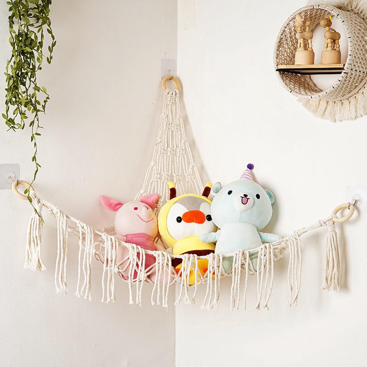 Yeknu Macrame Toy Hammock