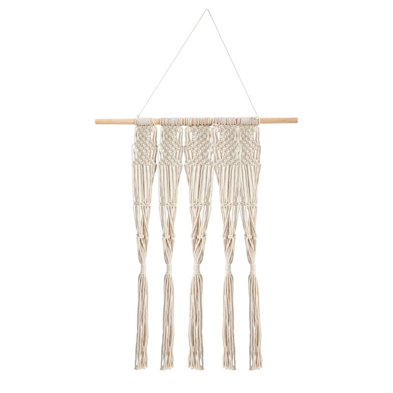 2.5 x 2 Hand Woven Macrame Wall Hanging Decor