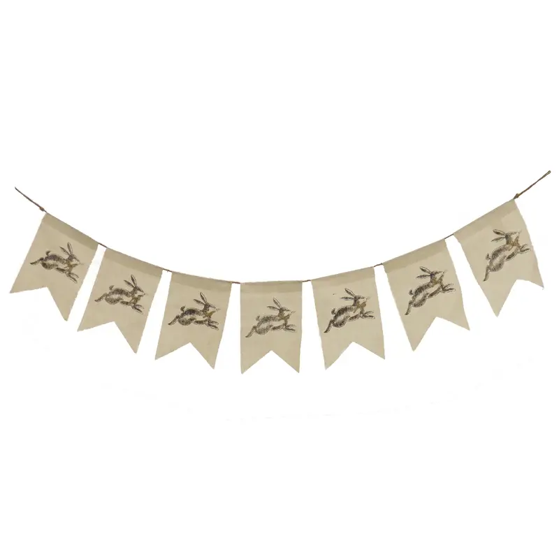 70 in. Running Easter Bunnies Hanging Banner Decoration