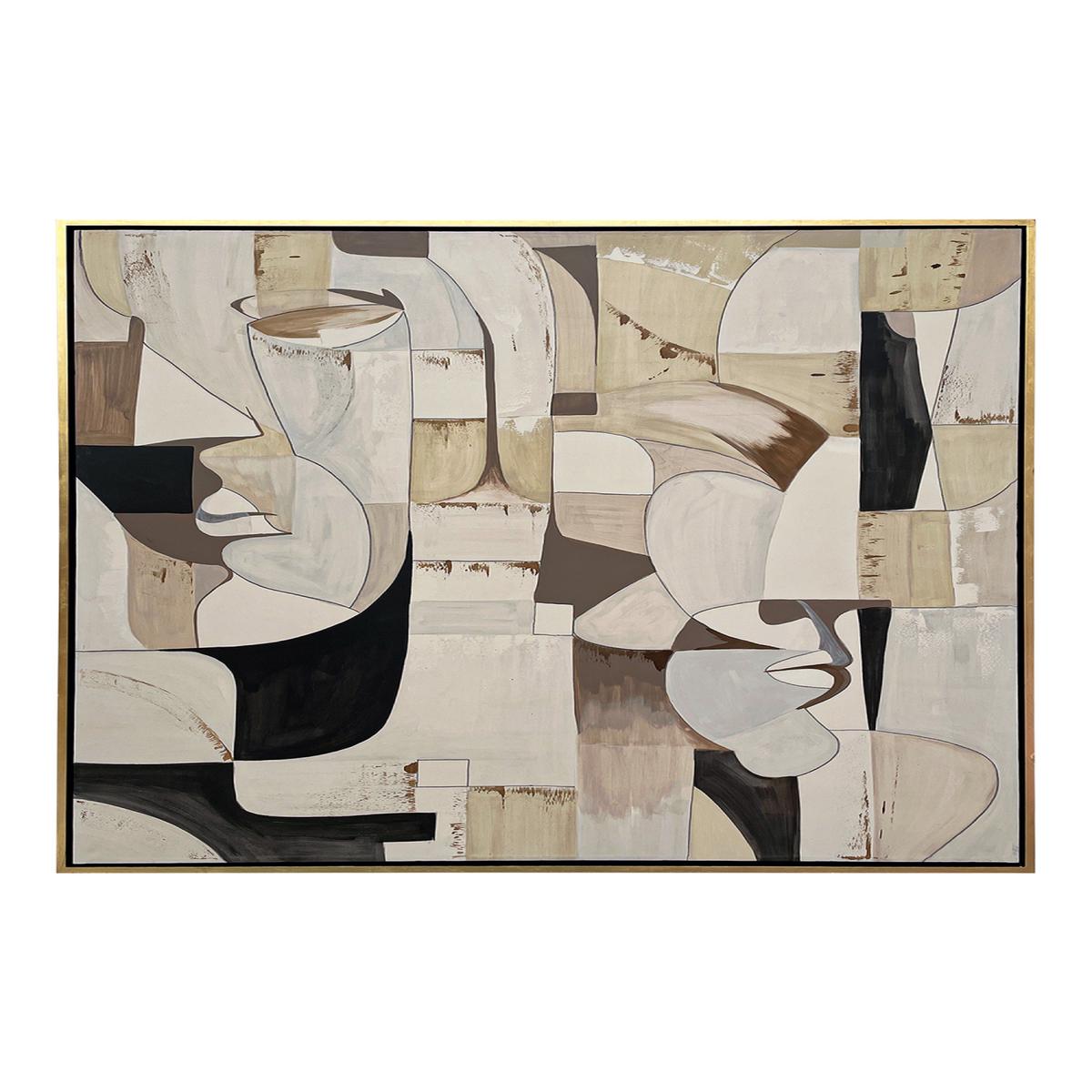 Abstract Contemporary Painting 71" x 71" | OROA Modern Links