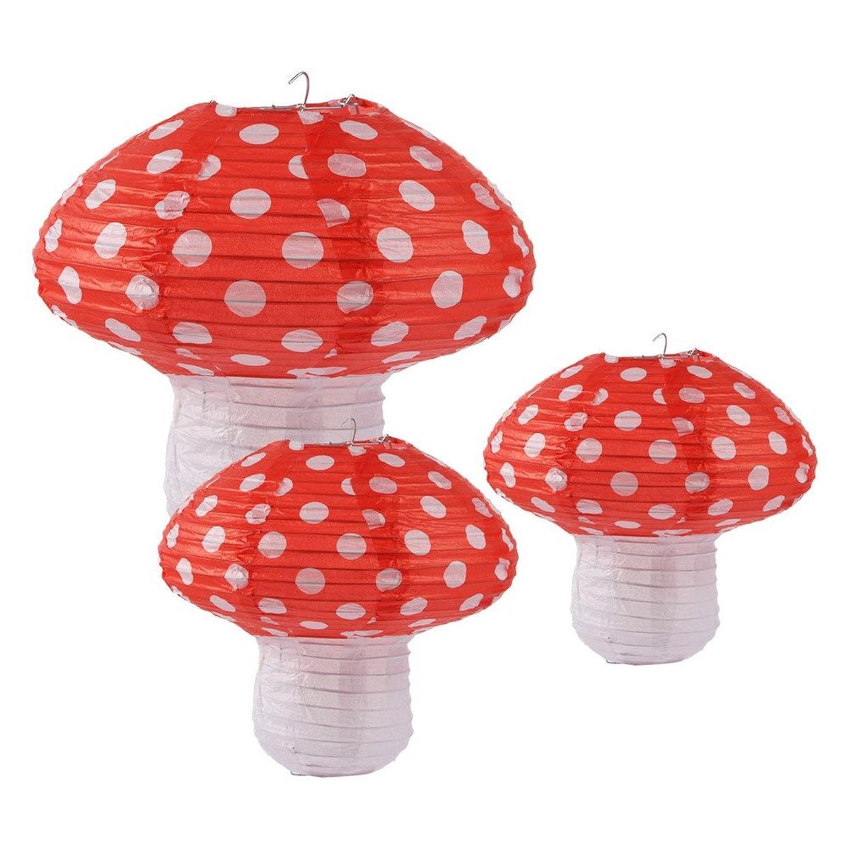 Yeknu Fairy Mushroom Hanging Decor