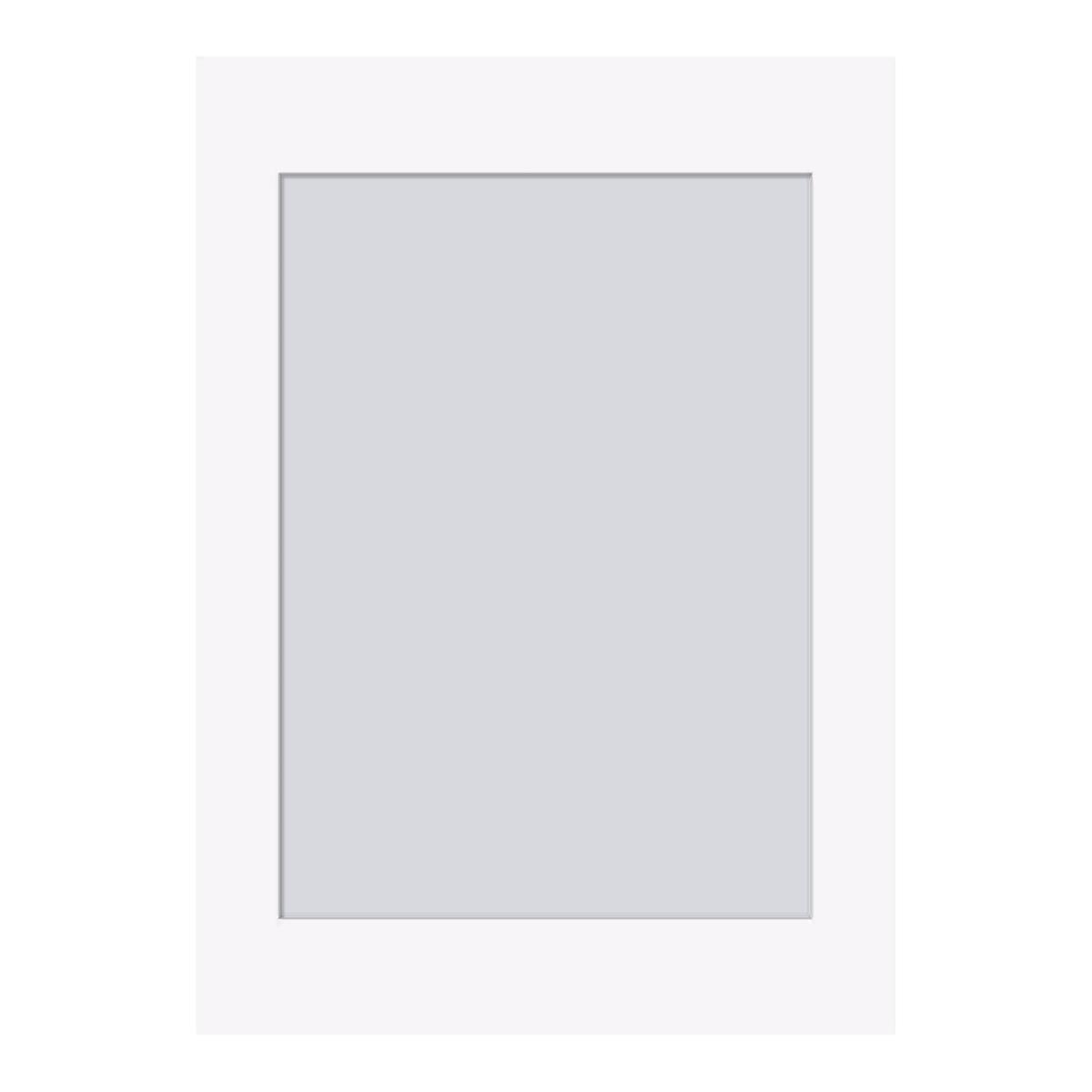 White Picture Frame Mount