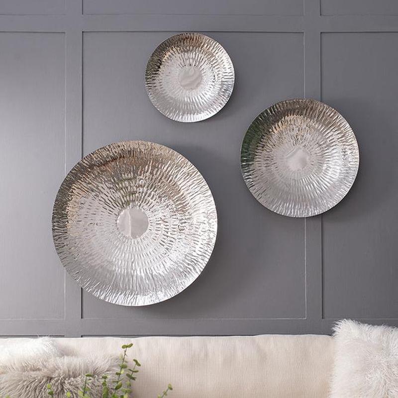 3-Piece Wall Art with Stainless Steel Frame