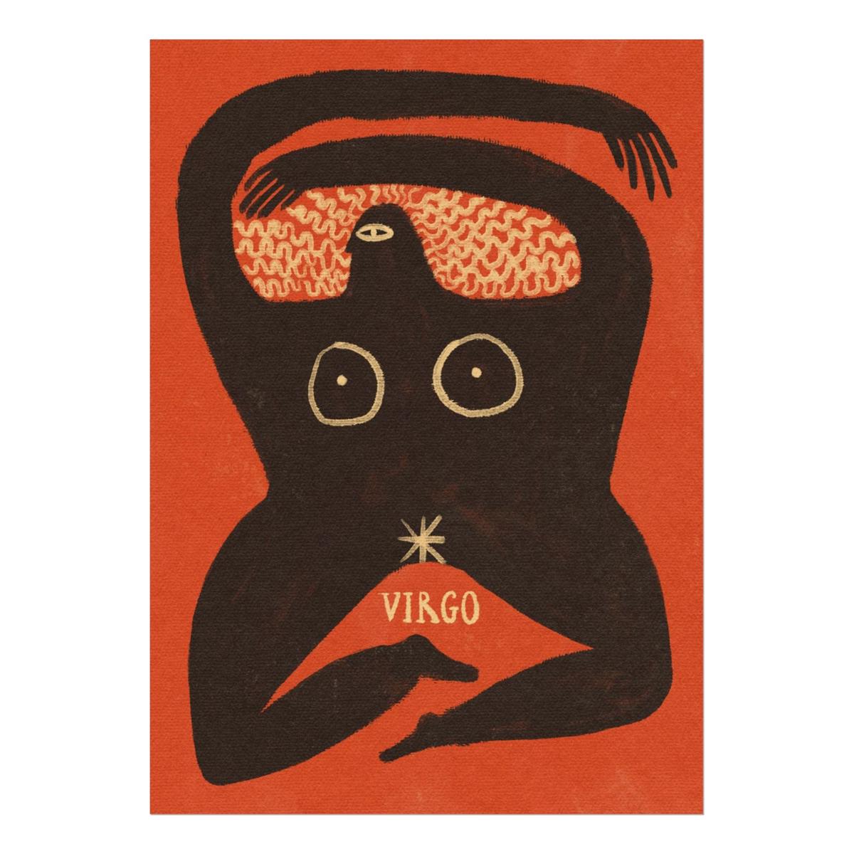 Virgo Zodiac Print
