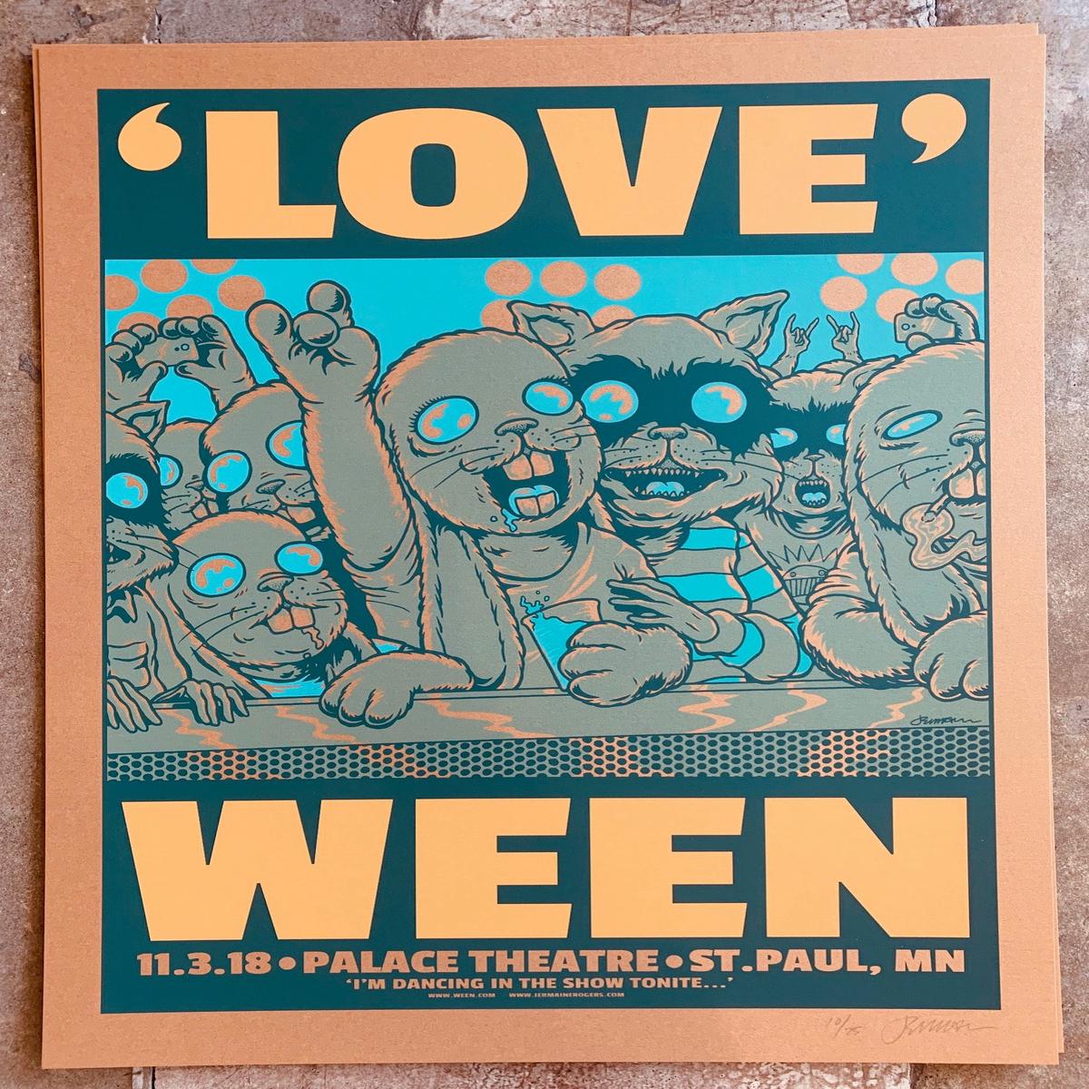 WEEN St. Paul 11.03.18 dancing 10/25 on copper stardream