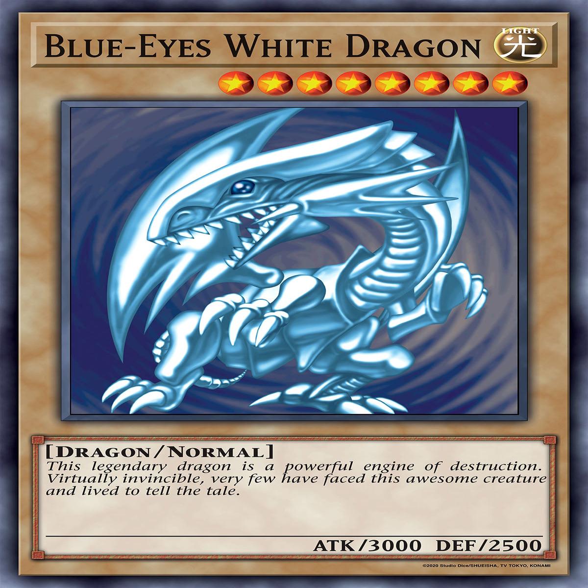 Yu-Gi-Oh! Blue-Eyes White Dragon Poster