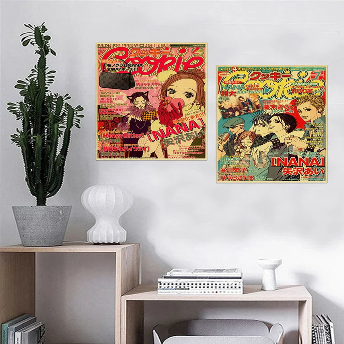 Anime Posters Retro Style Decor